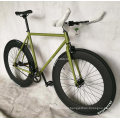 700c OEM/ODM China Cheap Three Wall 80mm Big colorful Deep V Fixie Rim Fixie Gear Track Bike